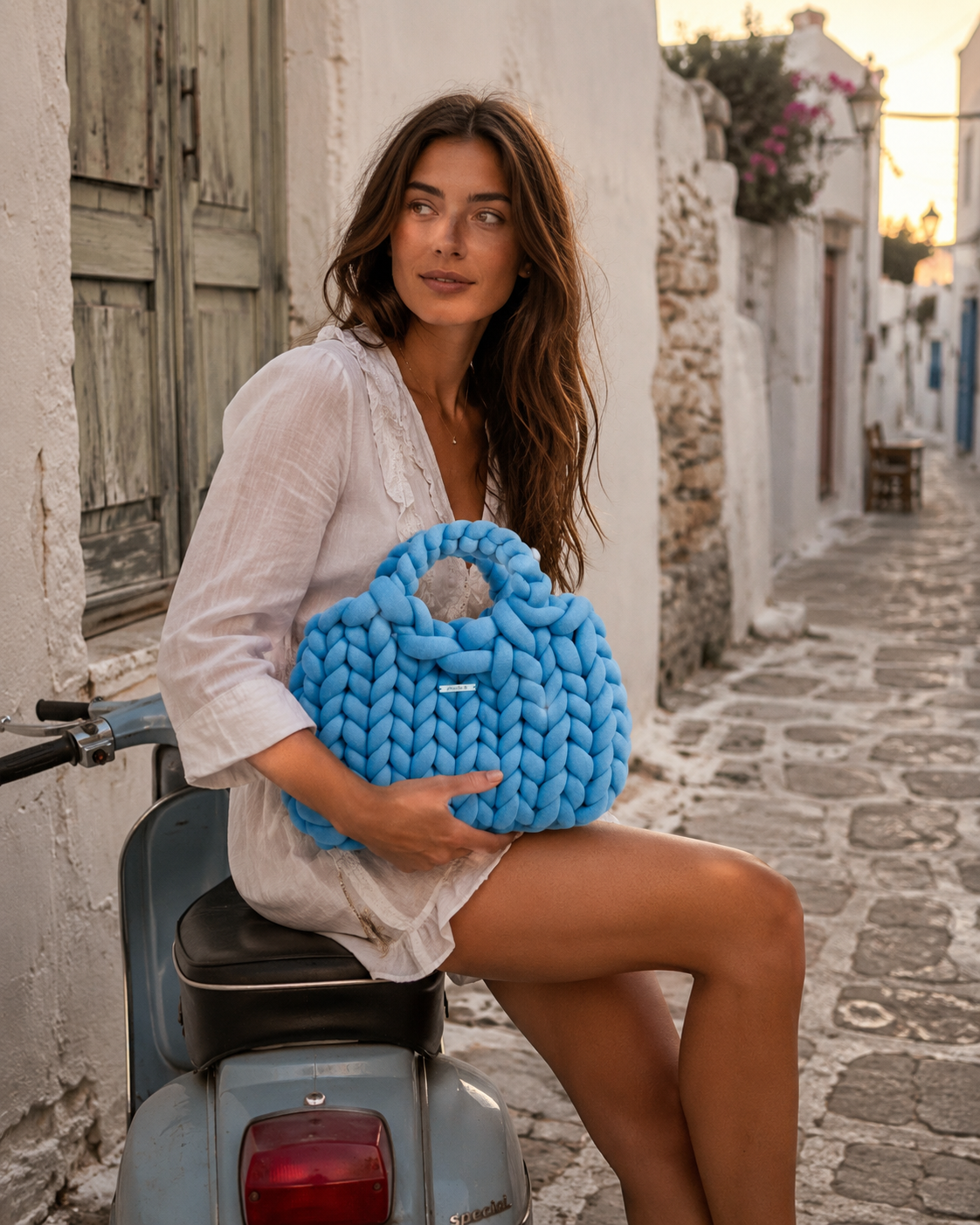 Aurora — Sunshine Yellow Handwoven Tote
