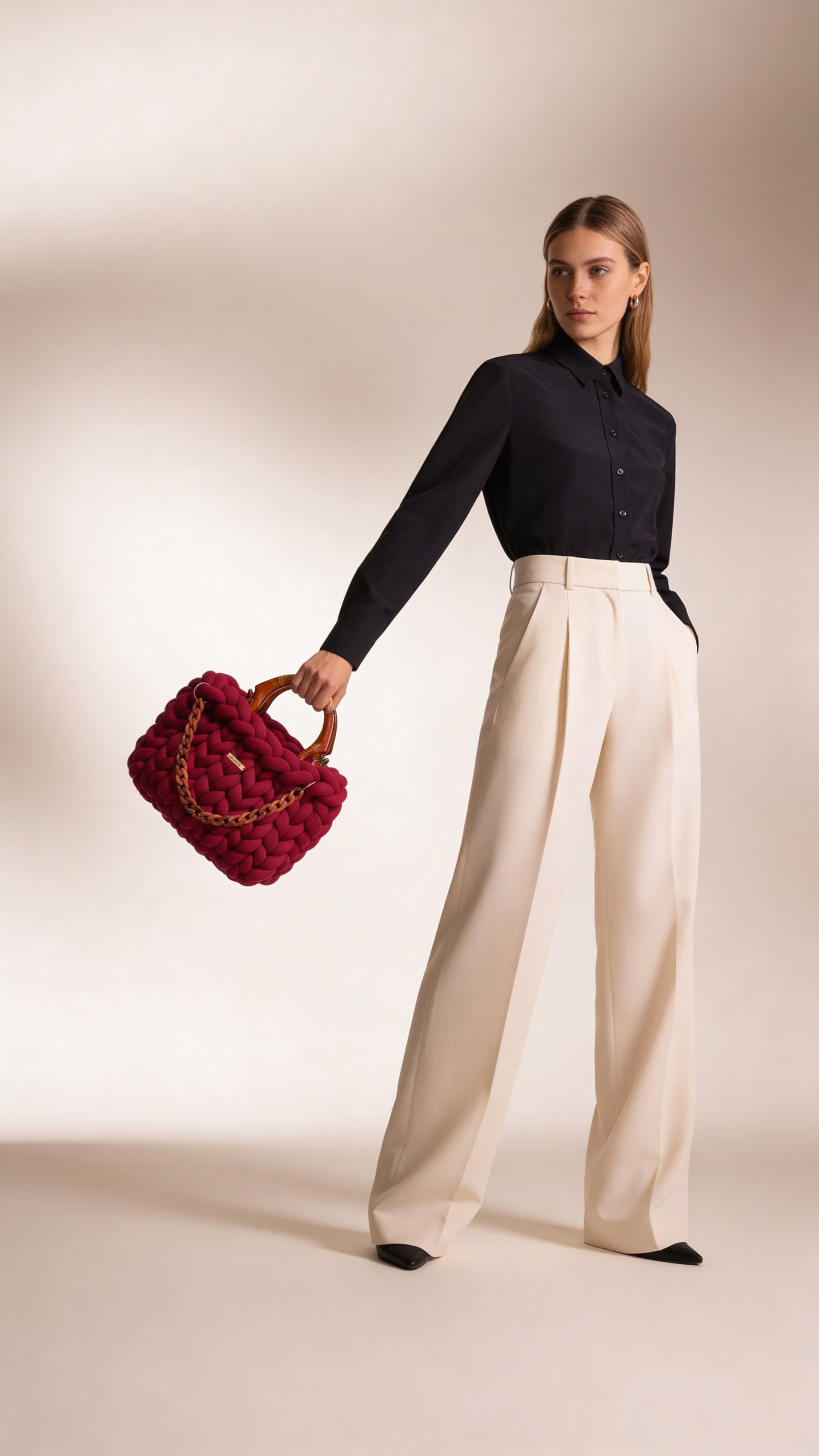 Verona — Chunky Knit Crochet Bag