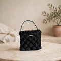 Onyx — Black Velvet Evening Bag